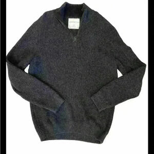 Men’s Aeropostale Quarter-Zip (Size XL/TG) grey